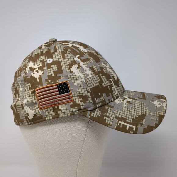 CI Football Fitted Baseball Hat Multicolor Large Camo Under Armour - Picture 5 of 9